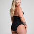Bas de bikini festonn&eacute; Rio, Noir