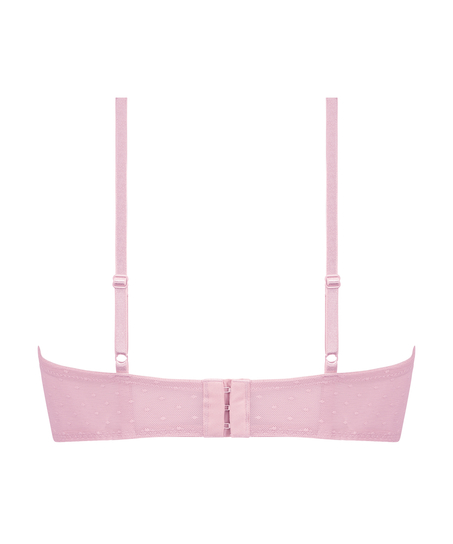 Voorgevormde longline beugel bh Juliette, Roze