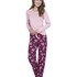 Shyla Pants Flower, Pourpre