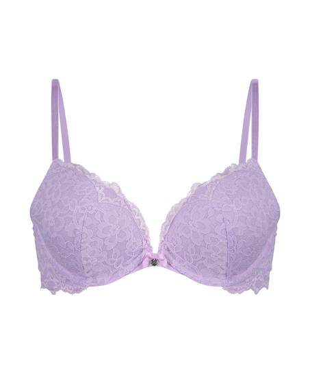 Soutien-gorge &agrave; armatures pr&eacute;form&eacute; push-up Marine, Pourpre