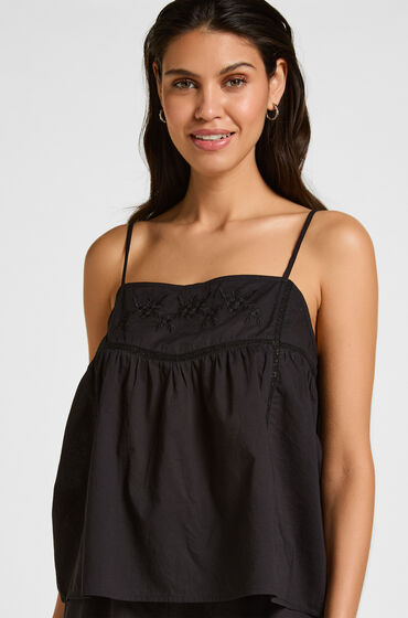 Hunkemöller Pyjama Cami Zwart