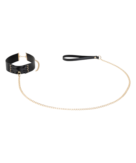 Private Choker Leash, Noir
