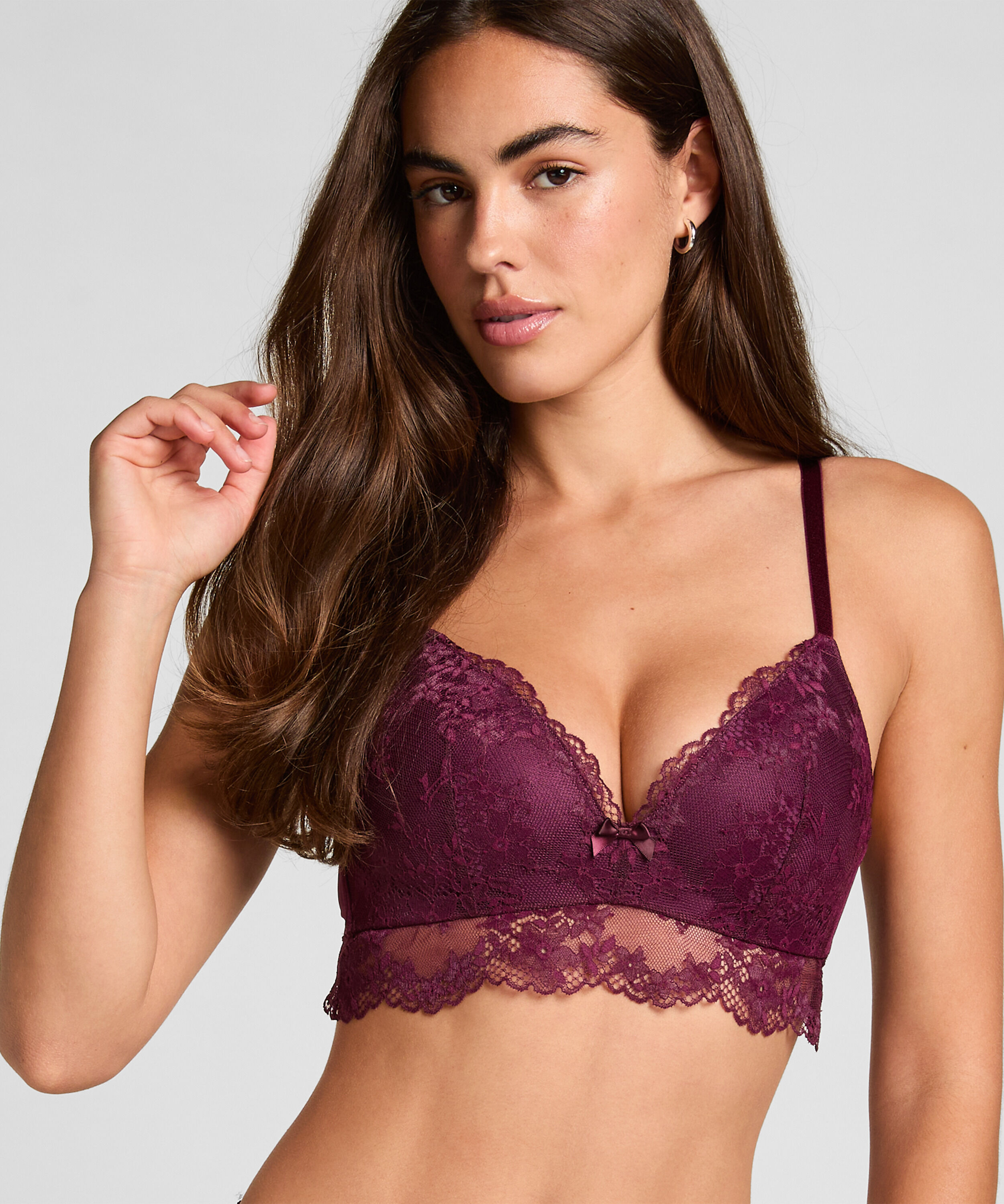 Voorgevormde Bh Zondere Beugel Naomi, Rood