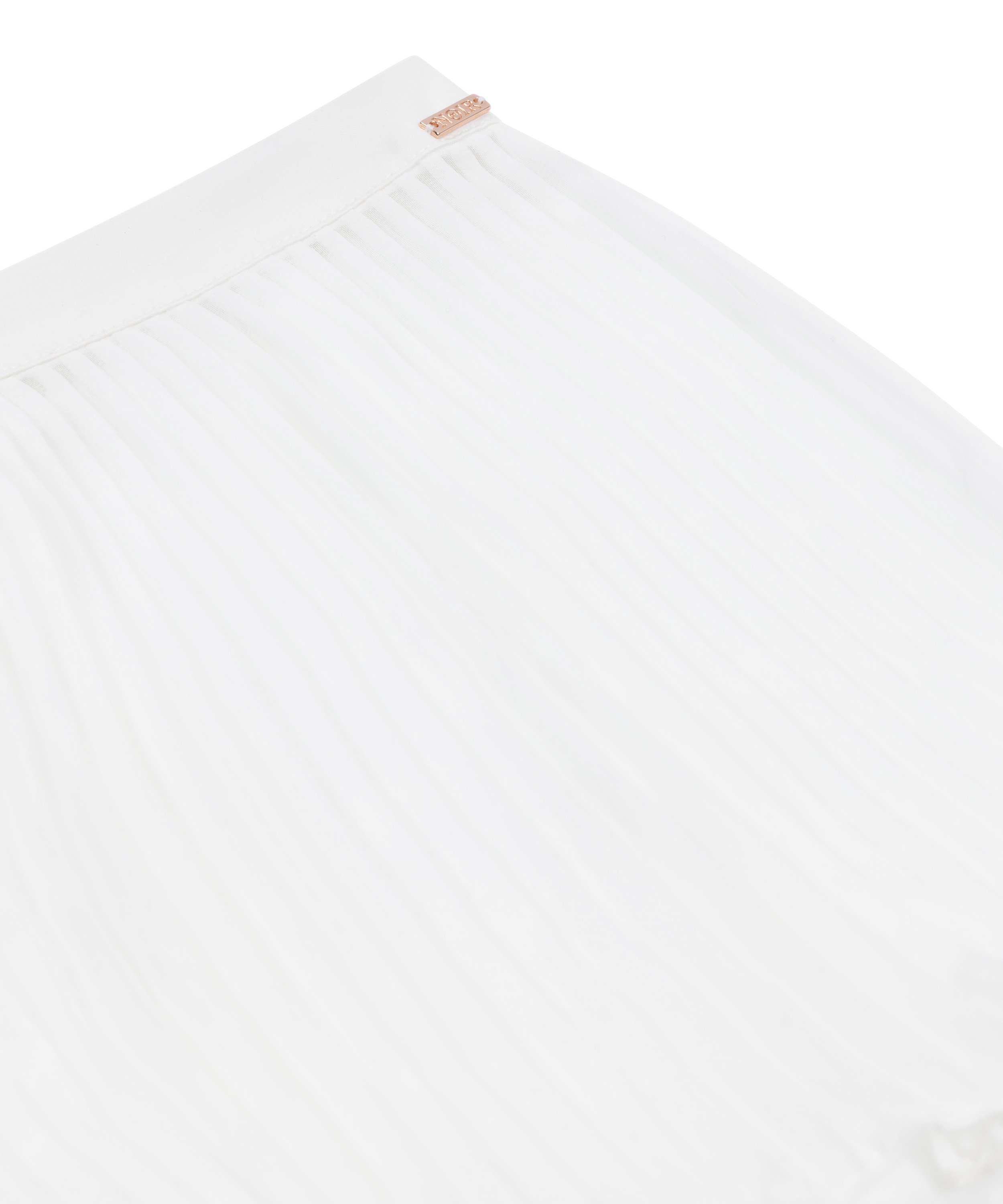 Short Plisse, Blanc, main