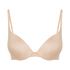 Soutien-gorge &agrave; armatures pr&eacute;form&eacute; push-up Smooth, Beige