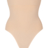 Slip Rio taille haute sans coutures mettant en valeur la silhouette, Beige