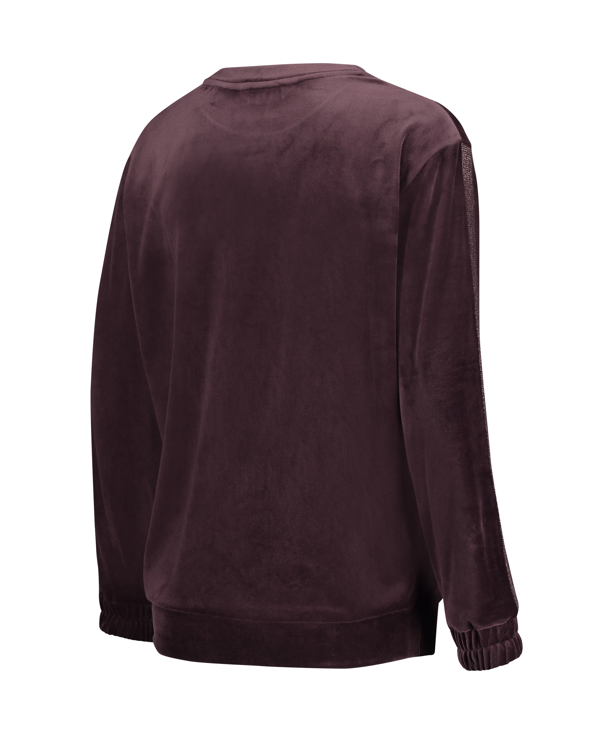 Top de grossesse en velours Shimmer, Pourpre, main