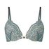 Voorgevormde push-up beugel bh Rose, Groen