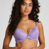 Soutien-gorge à armatures préformé push-up Marine, Pourpre