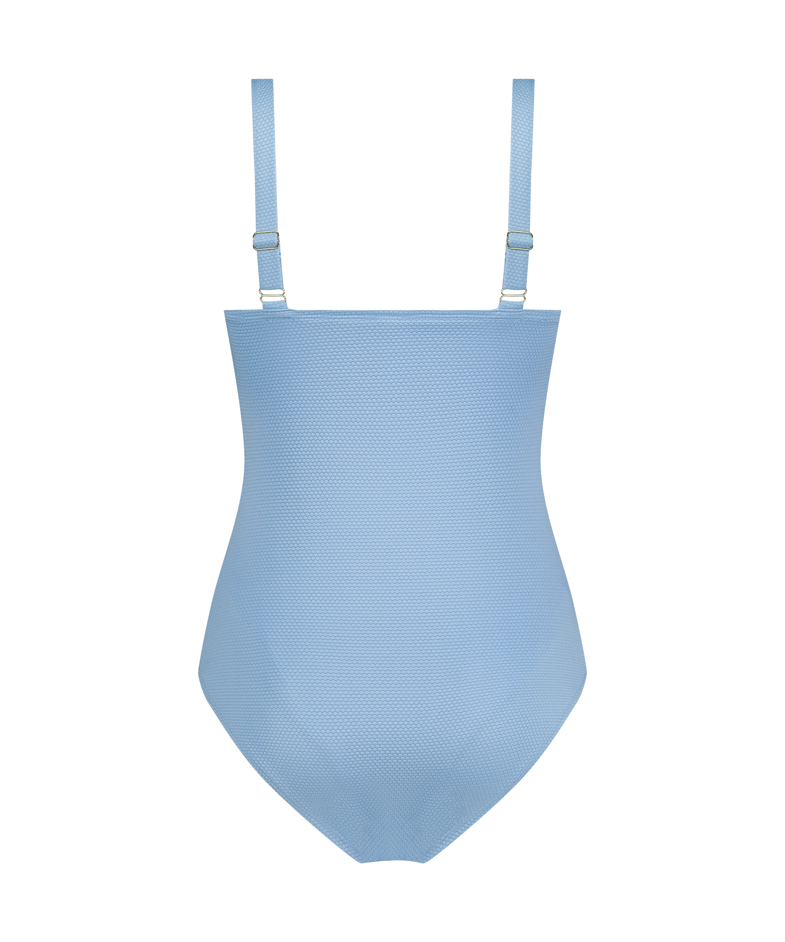 Badpak Shaping Scallop, Blauw, main