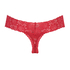 String Floral lace, Rood