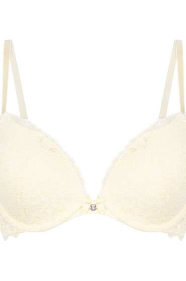 Hunkemöller Voorgevormde push-up beugel bh Marine Geel, foto 3