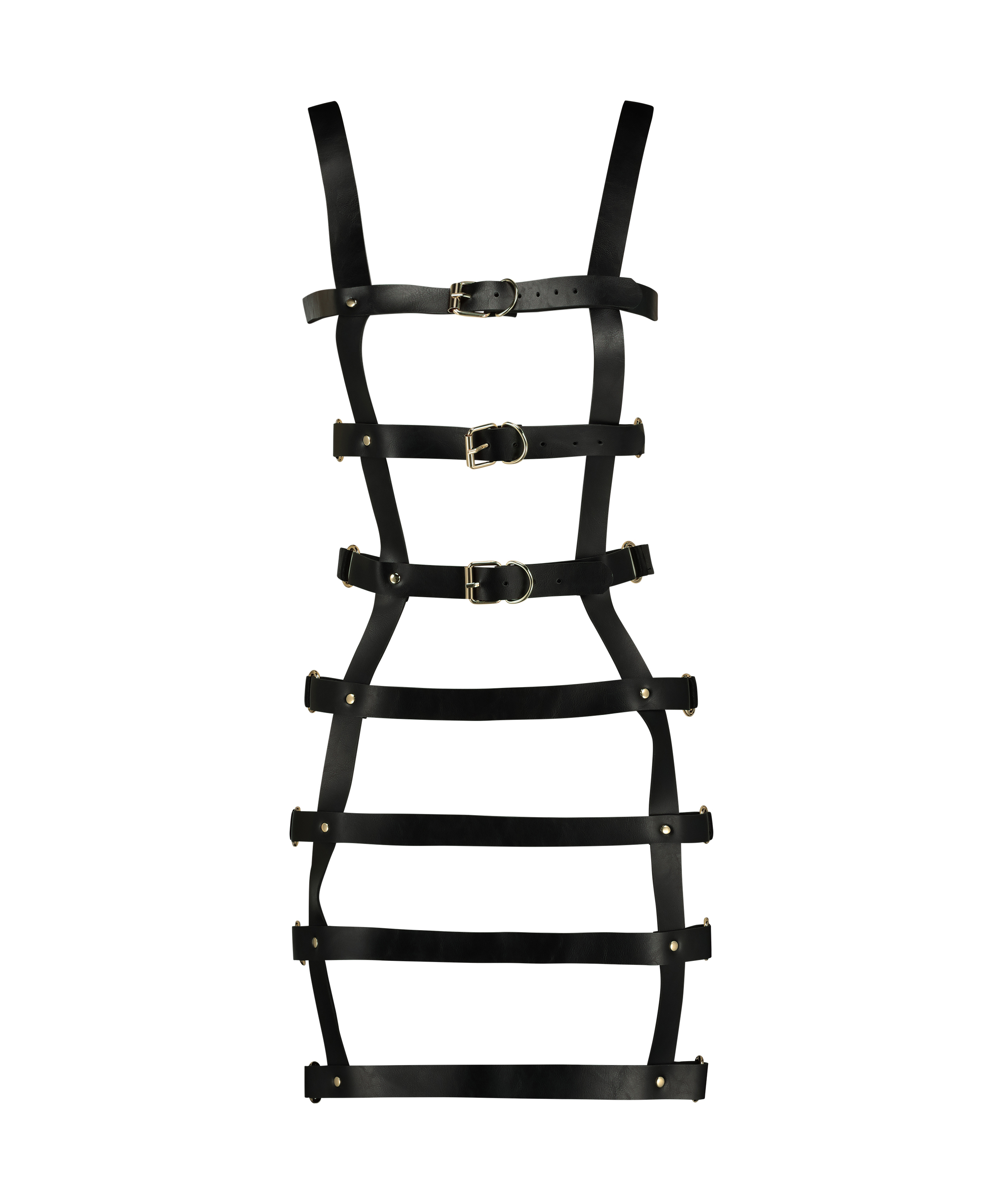 Private Harnais à lanières Dress, Noir, main