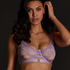 Soutien-gorge à armatures non-préformé Aurelia, Pourpre