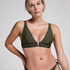 Triangel bikinitop Luna, Groen