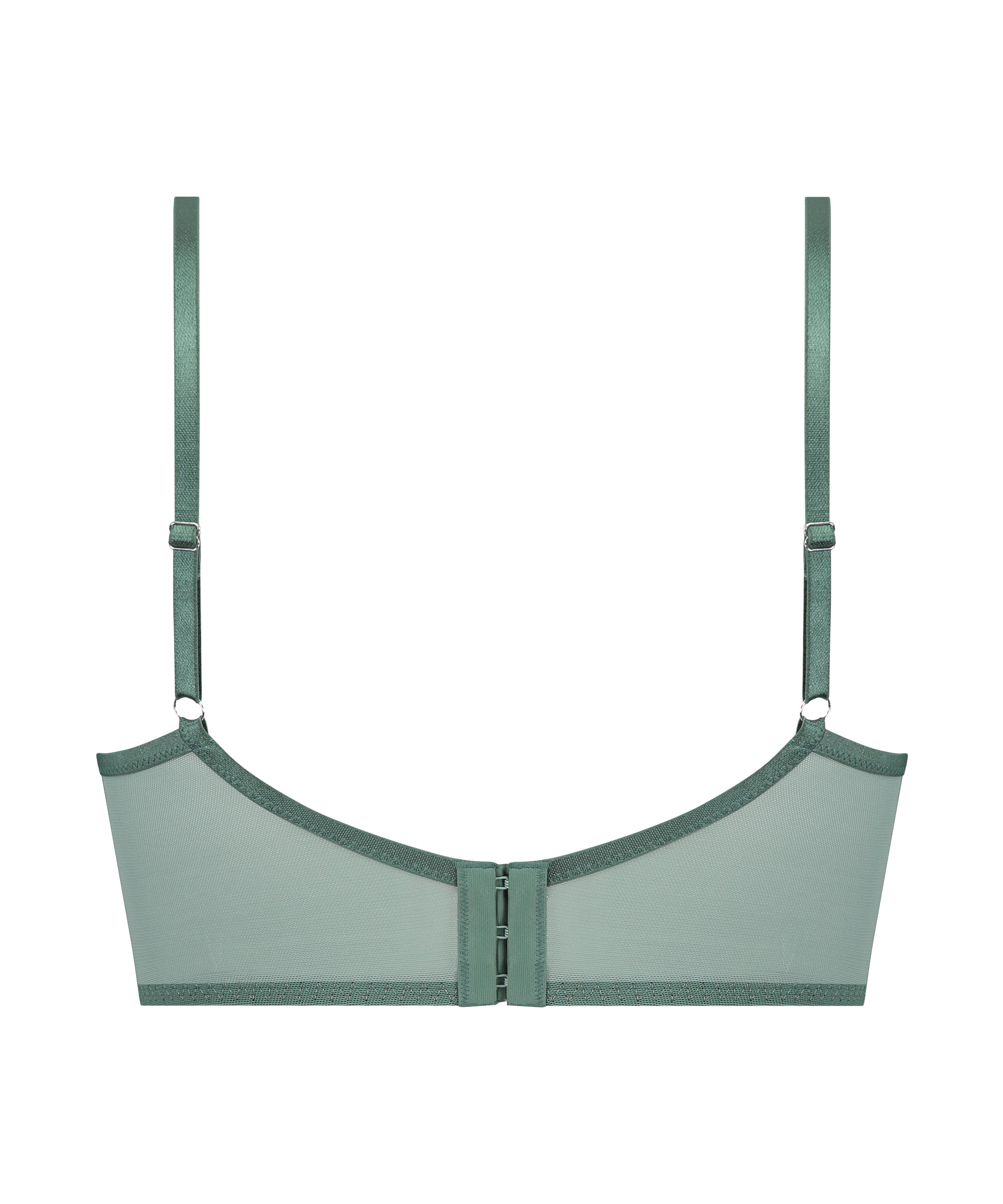 Soutien-gorge à armatures préformé longline Bella, Vert, main