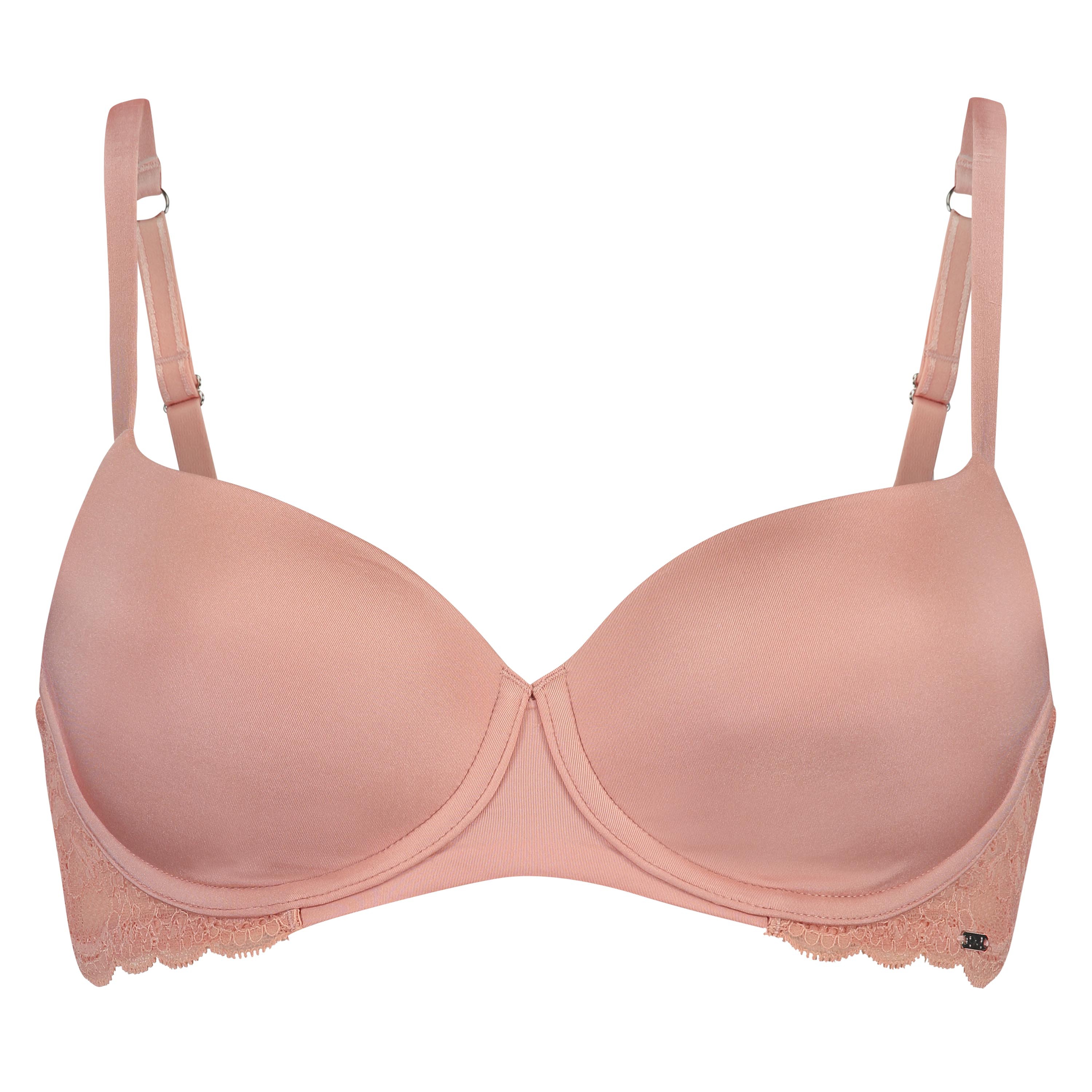 Soutien-gorge &agrave; armatures pr&eacute;form&eacute; Angie, Rose, main
