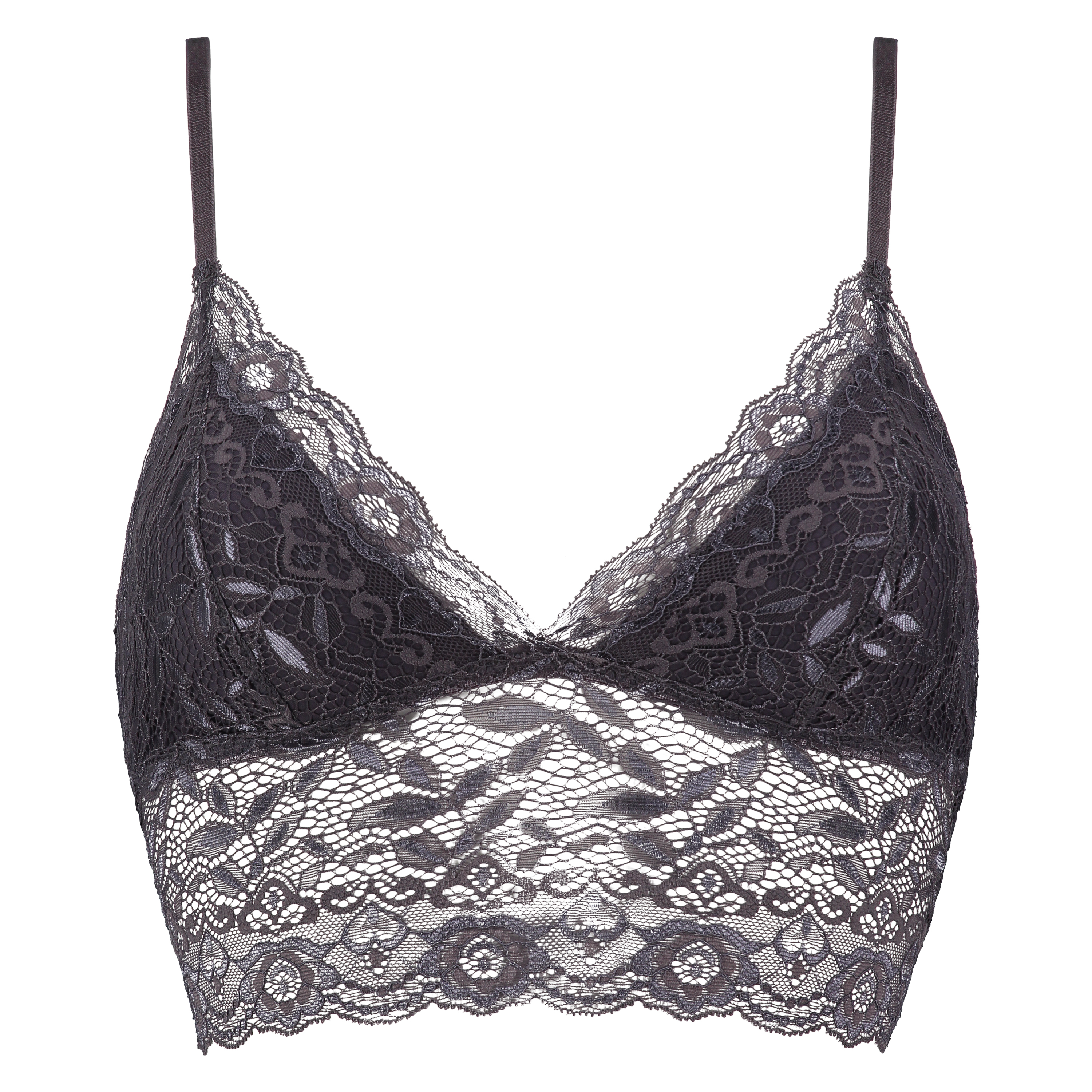 Bralette longline Fancy, Grijs, main