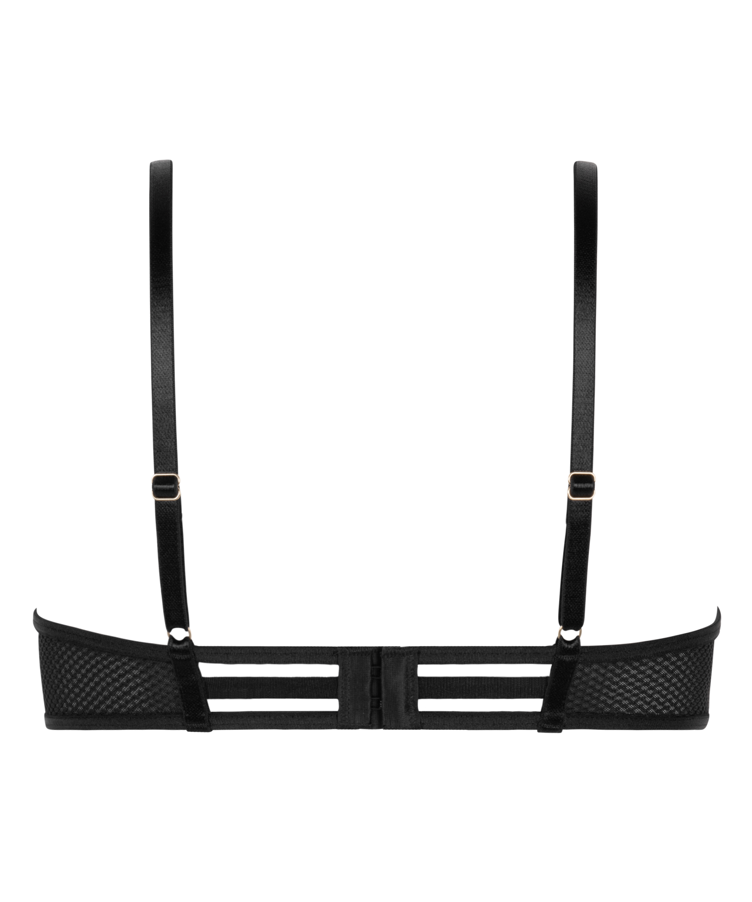 Soutien-gorge à armatures non-préformé Rhys, Noir, main