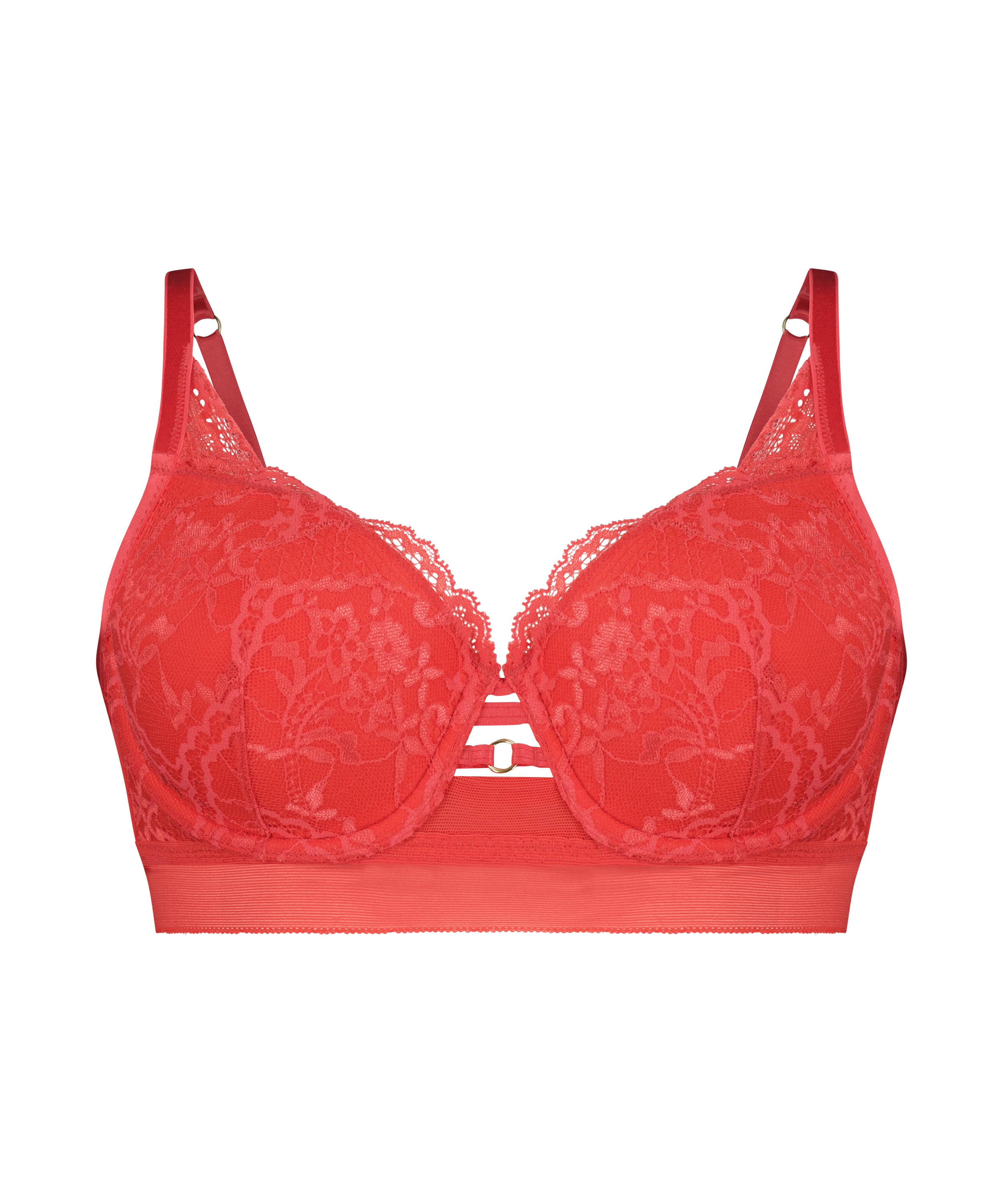 Voorgevormde beugel bh Chione, Rood, main