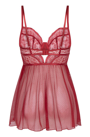 Hunkemöller Babydoll Isabelle Rood, foto 2