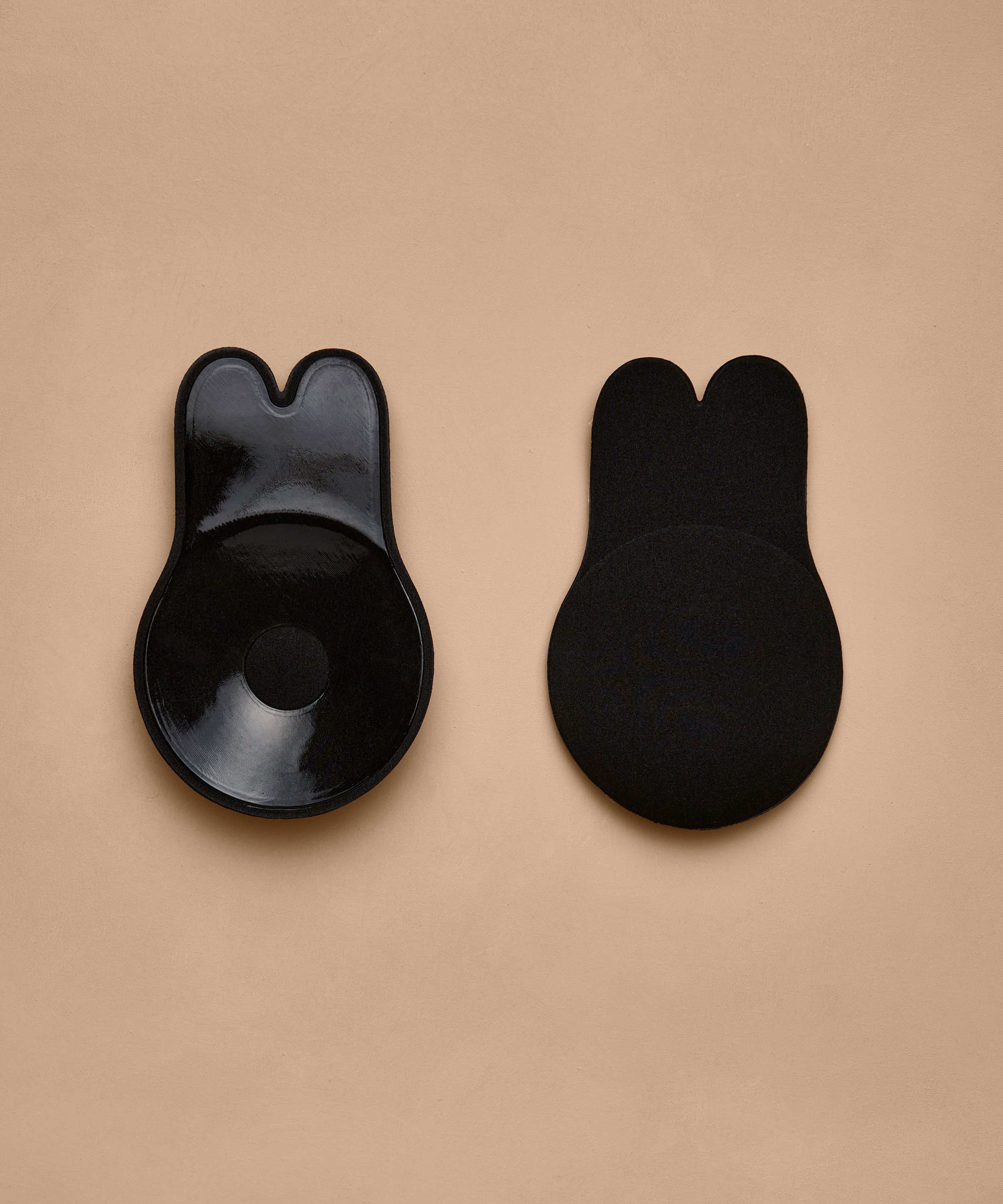 Plakbare liftende cups, Zwart, main