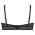 Soutien-gorge &agrave; armatures pr&eacute;form&eacute; longline sans bretelles Eden, Noir