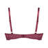 Voorgevormde push-up beugel bh Rose, Rood