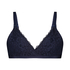 Soutien-gorge d&rsquo;allaitement non-pr&eacute;form&eacute; Liz, Bleu