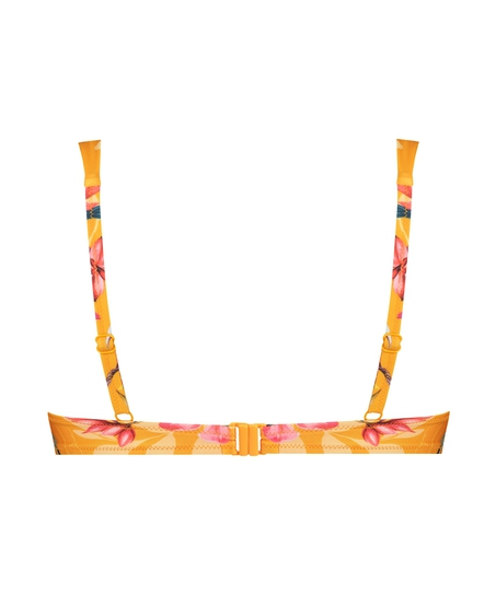 Haut de bikini rembourr&eacute; &agrave; armatures Orchid, Jaune
