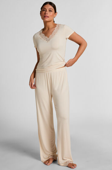 Hunkemöller Pyjama Set Nana Geel
