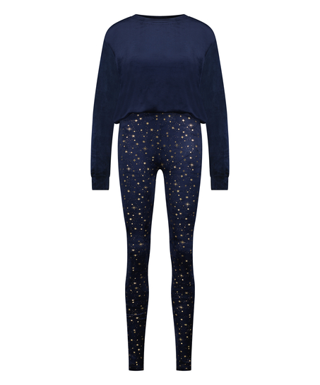 Pyjama set Stardust, Blauw