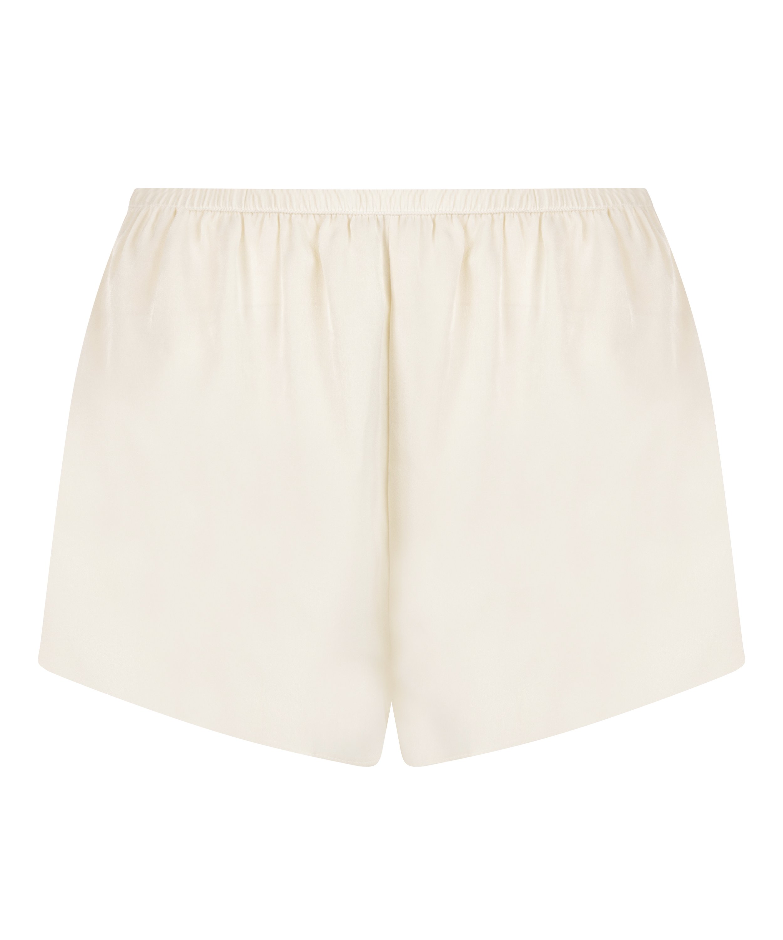 Minimal satijnen short, Wit, main