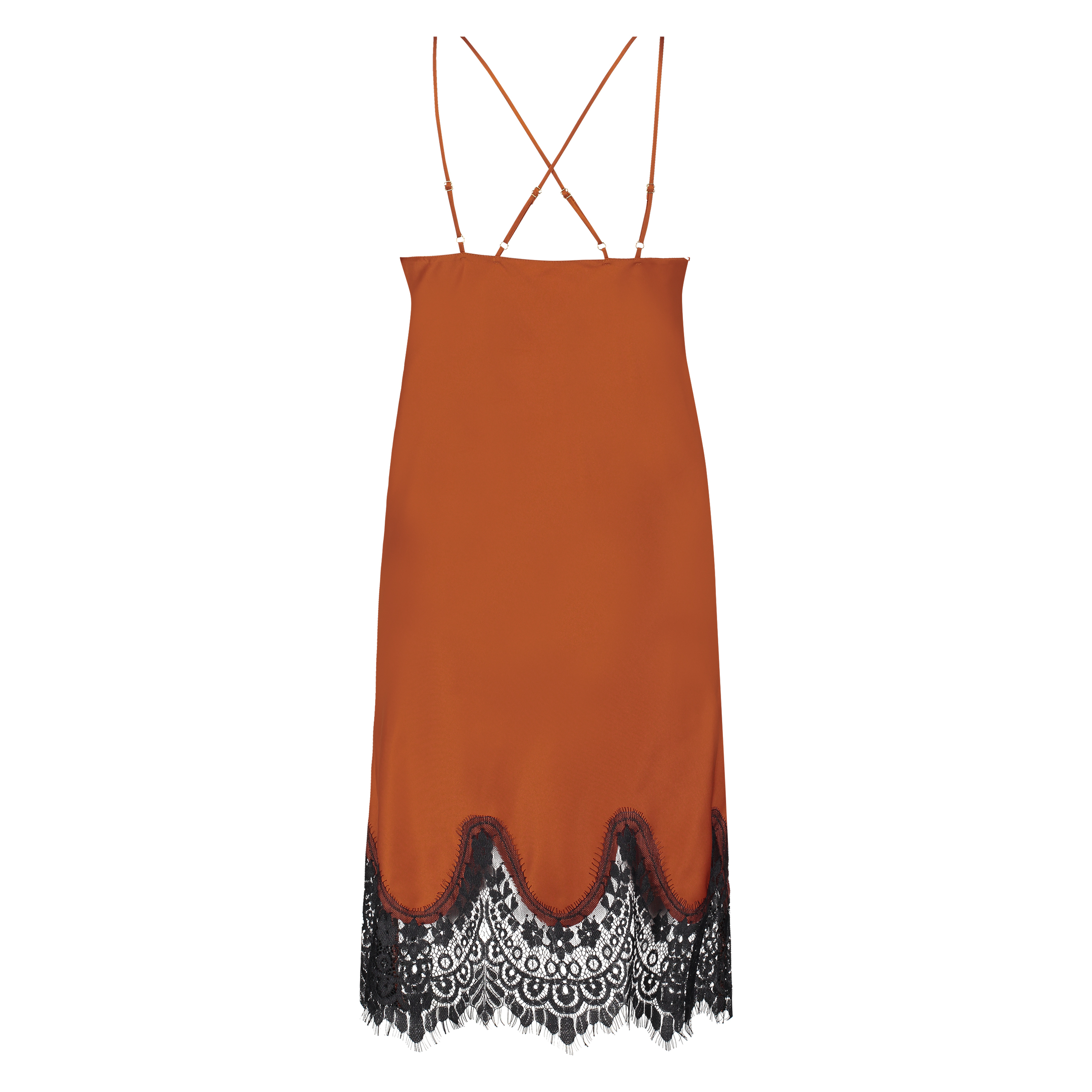 Nuisette Lace Satin, Rouge, main