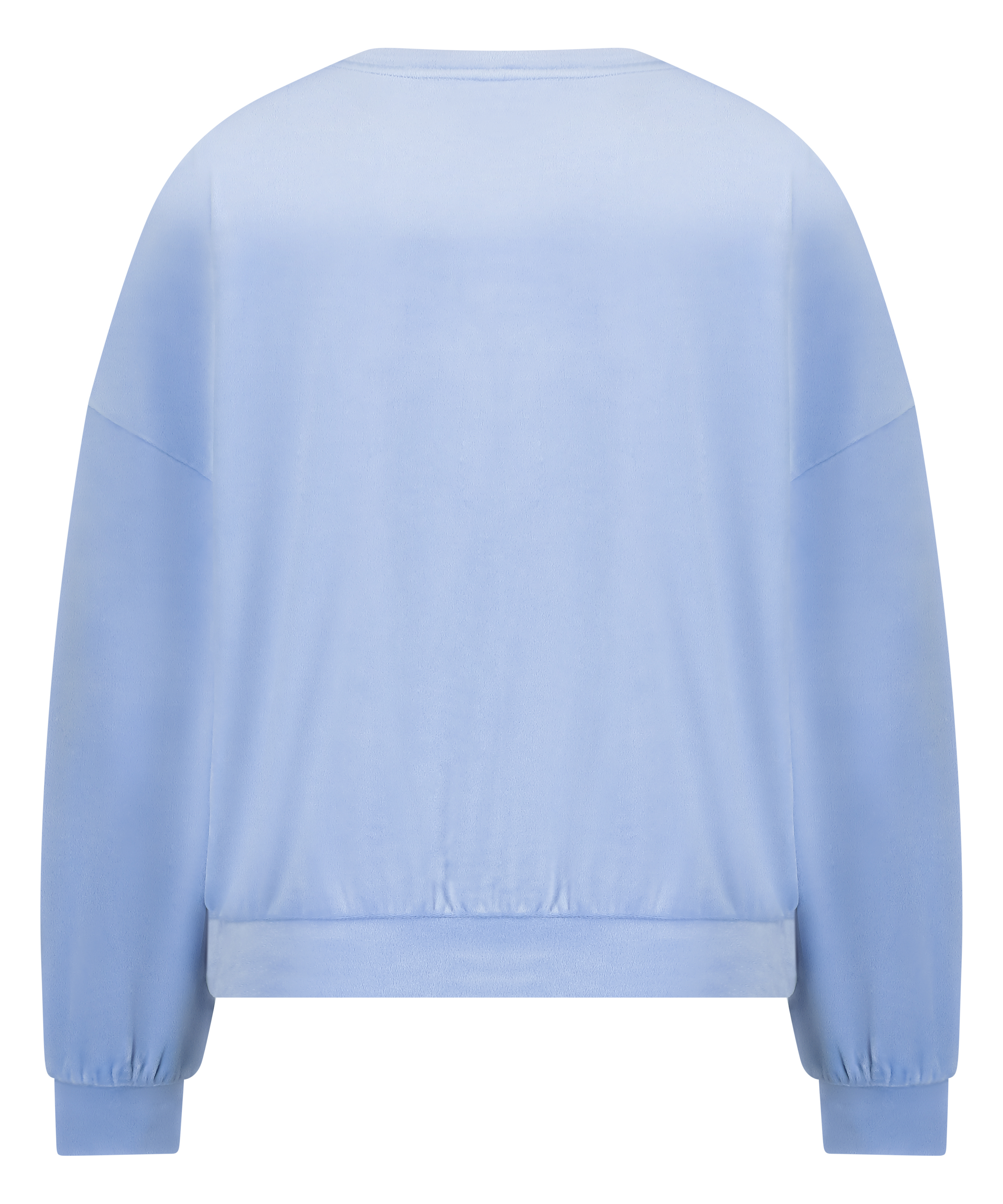 Velours Top, Blauw, main