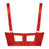 Soutien-gorge push-up à armatures préformé longline Occult, Rouge
