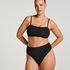 Bandeau Bralette Smooth, Zwart