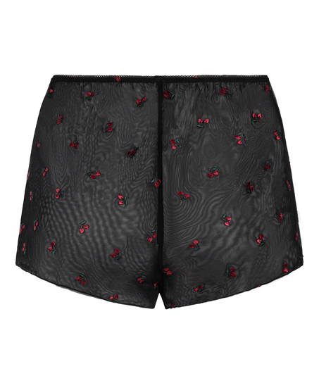 Mesh short Chelsey, Zwart