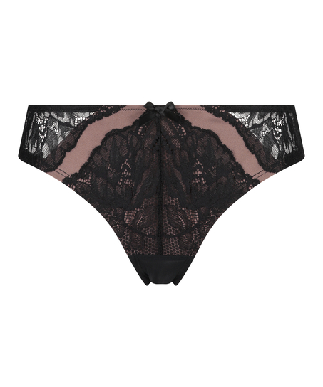 Hoog uitgesneden brazilian Kimberley, Zwart