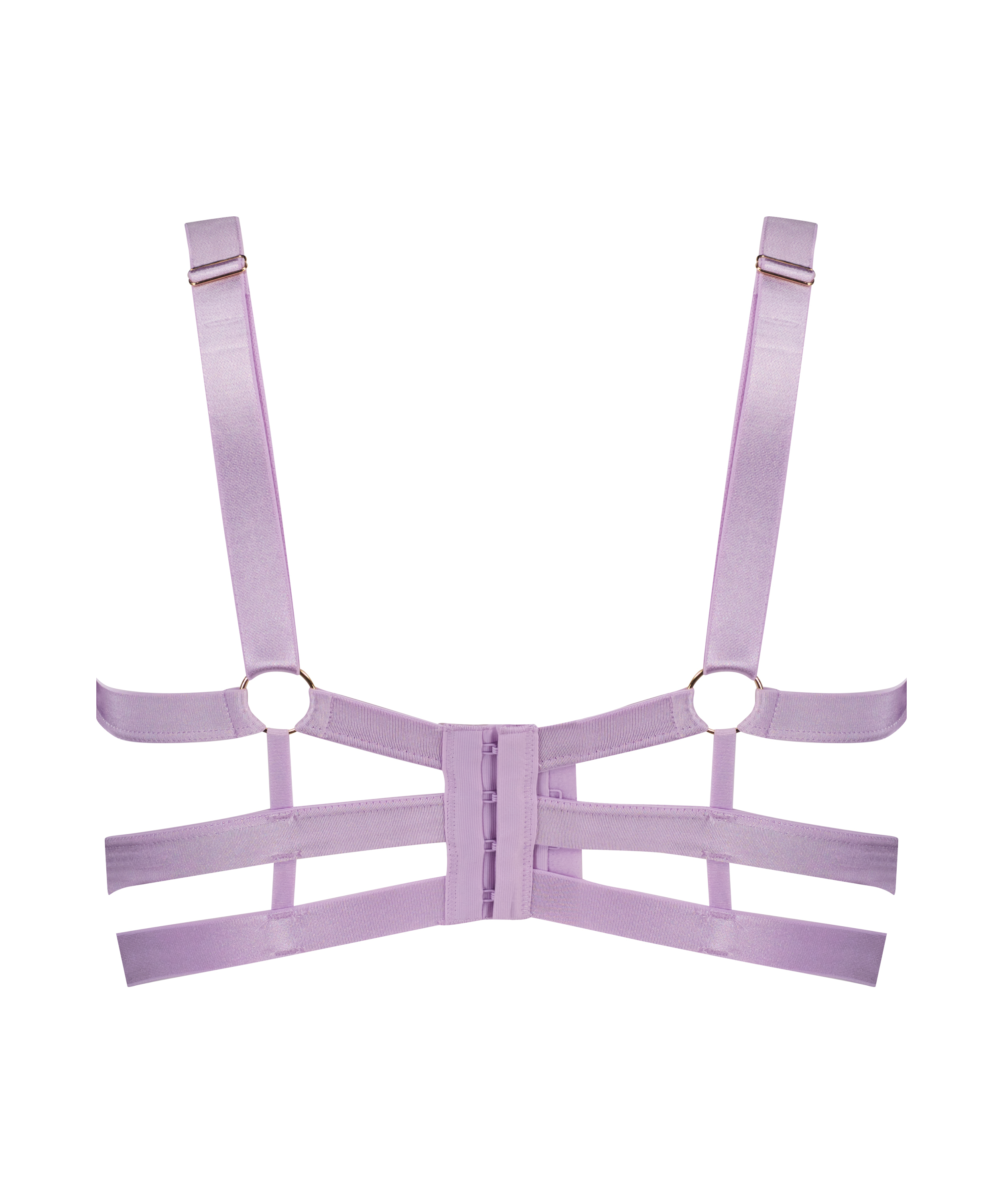 Soutien-gorge à armatures non rembourré longline Sadie, Pourpre, main