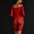 Private playsuit Heart, Rood