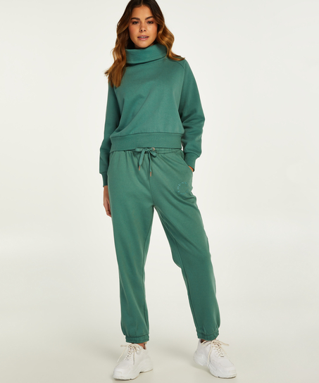 Sweater Funnel Neck, Groen