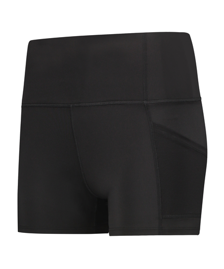 HKMX Short taille haute Oh My Squat, Noir
