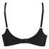 Voorgevormde beugel bh Satin lace, Zwart