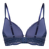 Soutien-gorge &agrave; armatures pr&eacute;form&eacute; push-up Marine, Bleu