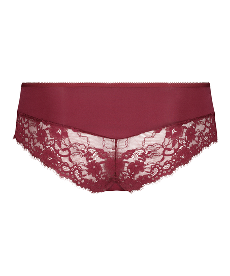 Slip brésilien Yvenne Curvy, Rouge