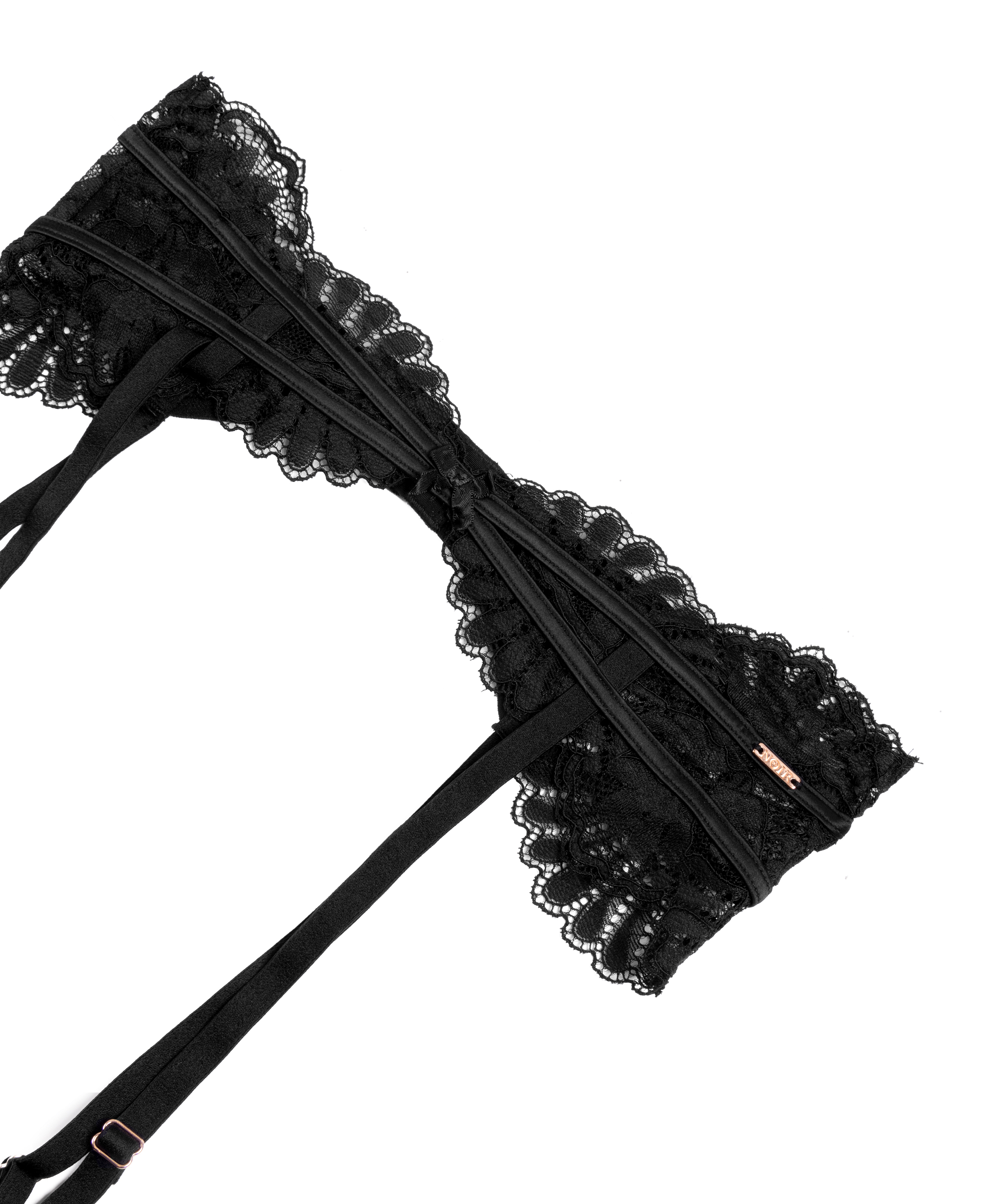 Jarretel Poppy, Zwart, main