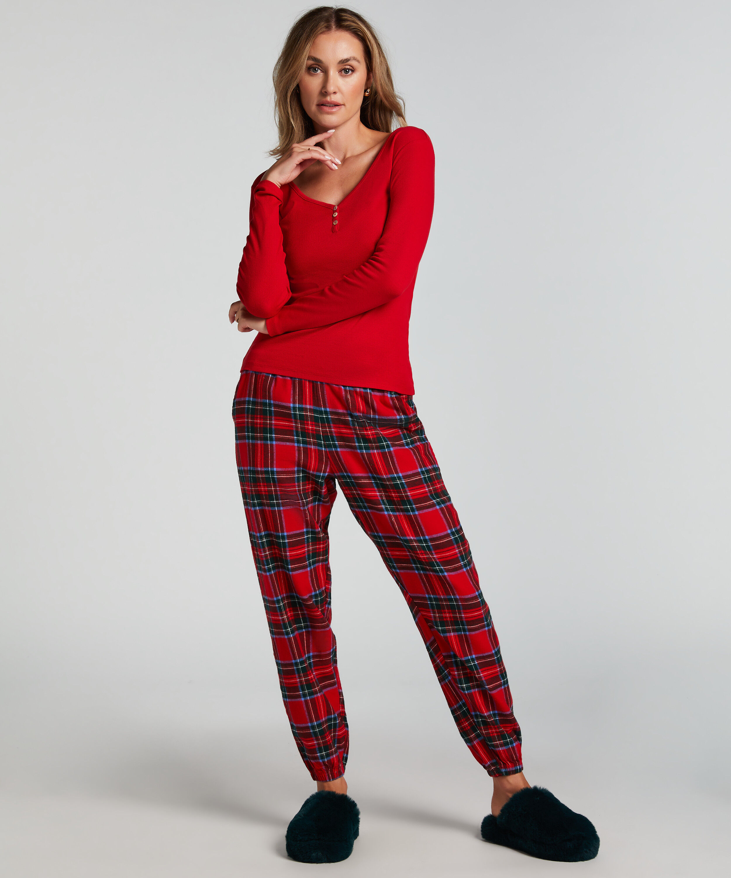 Haut de pyjama à manches longues