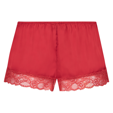 Pyjama short Satin, Rood