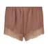 Shorts Satin, Bruin